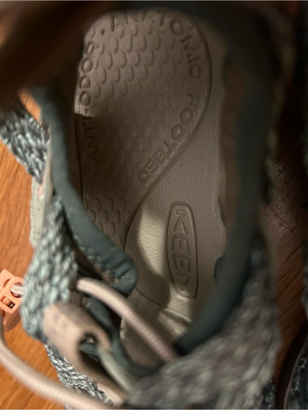 Women’s Keen Teal Blue and Taupe Outdoor Waterproof Sandals size 5 - Picture 7 of 13